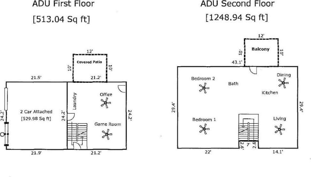 107 Patricia Rd, Georgetown, TX 78628 - view of room layout