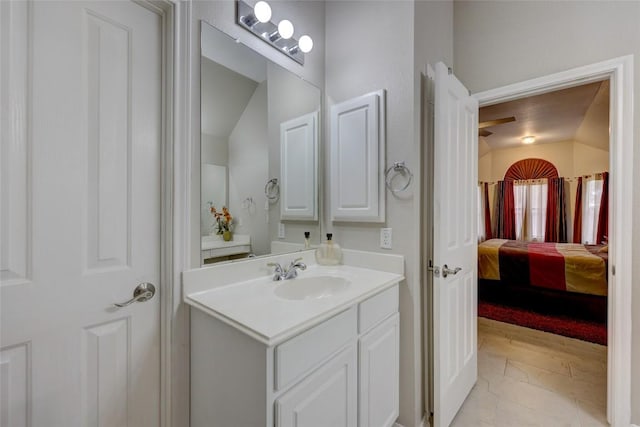 ensuite bathroom featuring vanity and ensuite bathroom