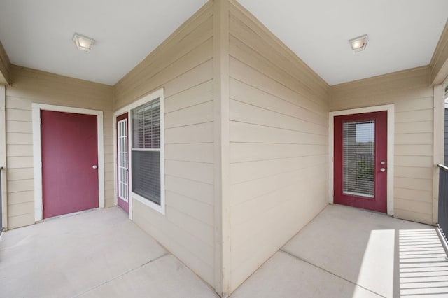 view of property entrance