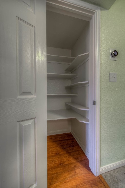 view of pantry