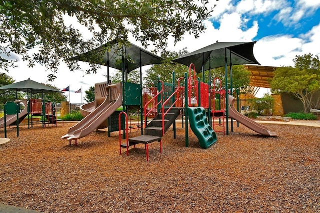 view of communal playground