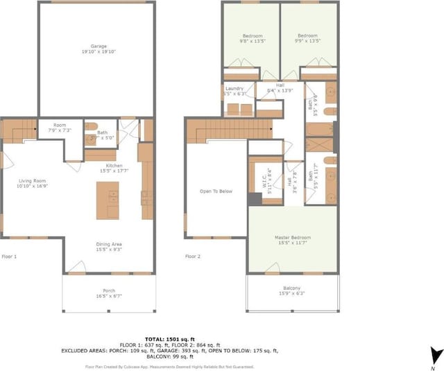 7902 Sutcliffe Dr, Austin, TX 78744 - floor plan / room layout