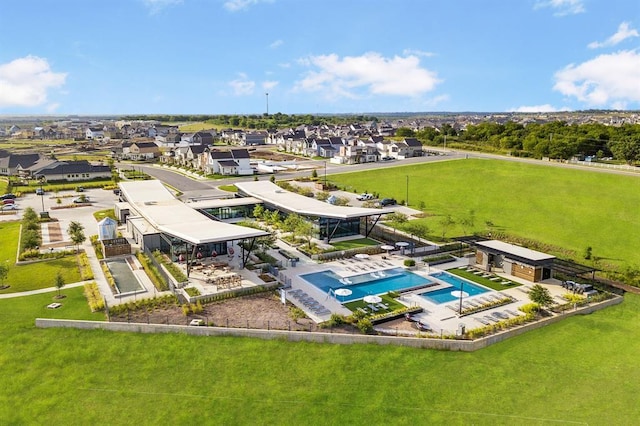 7902 Sutcliffe Dr, Austin, TX 78744 - aerial view of a pool