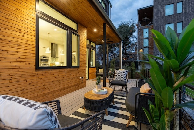 900 S 2nd St Unit 23, Austin, TX 78704 - view of patio with an outdoor living space