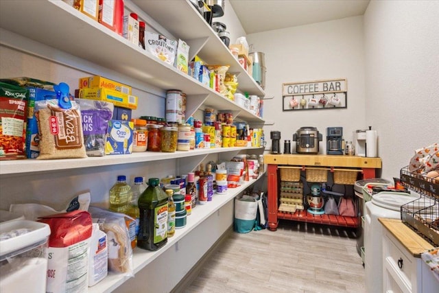 view of pantry