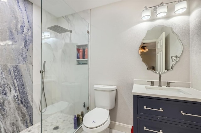 4514 Harvey Penick Dr, Round Rock, TX 78664 - full bath with a walk in shower and vanity