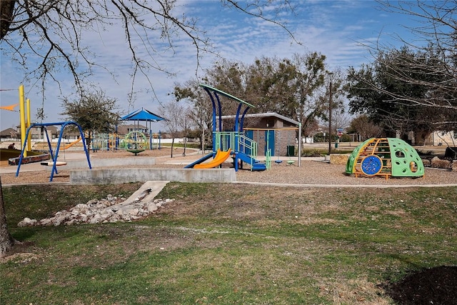 view of community playground