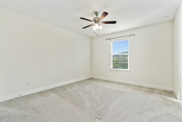1429 Freer Cv, Leander, TX 78641 - empty room with light colored carpet and a ceiling fan