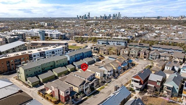2505 Moreno St, Austin, TX 78723 - bird's eye view of skyline