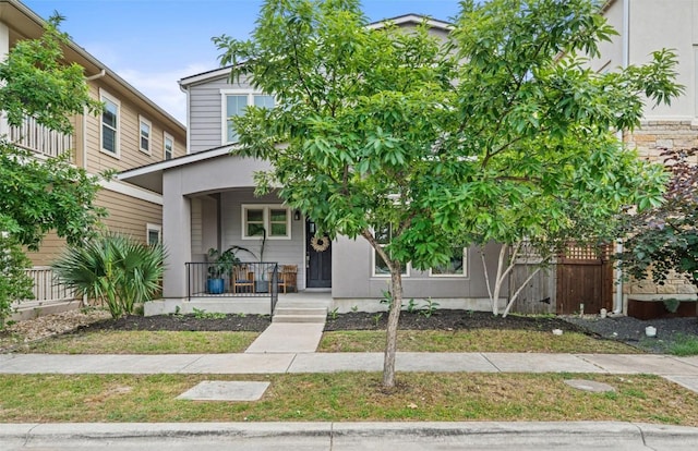 2505 Moreno St, Austin, TX 78723 - view of front of property featuring covered porch