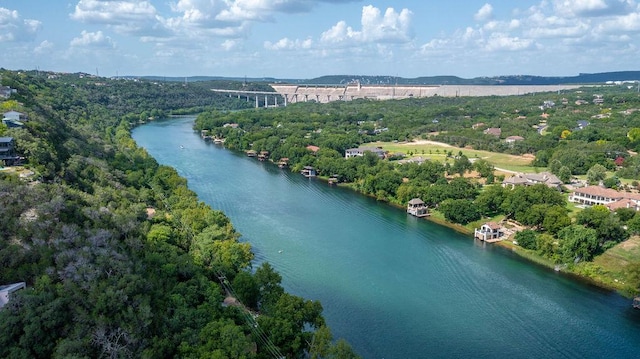 1503 Sharps Rd, Austin, TX 78734 - drone / aerial view of a nearby body of water