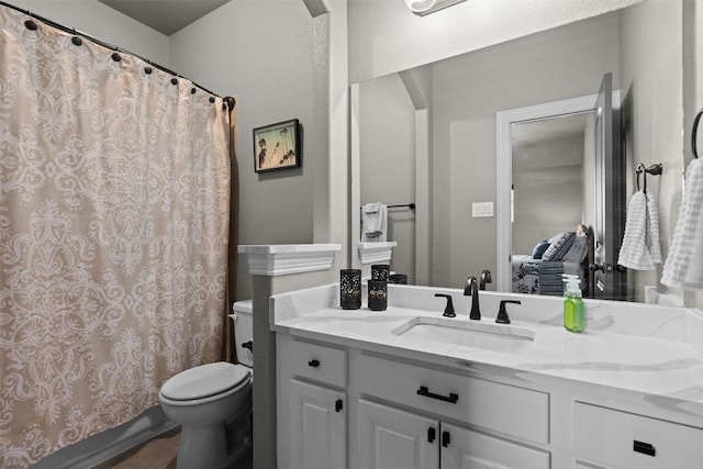 205 Varco Dr, Austin, TX 78738 - full bathroom with toilet and vanity