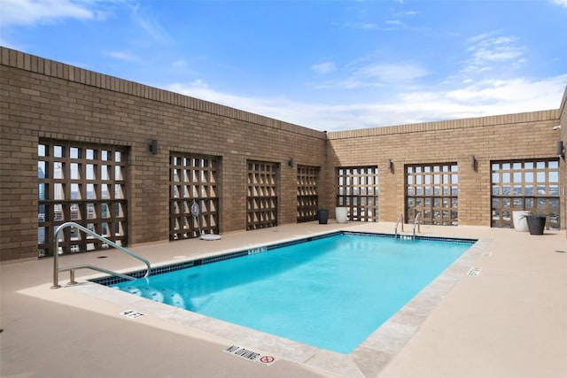 view of community pool