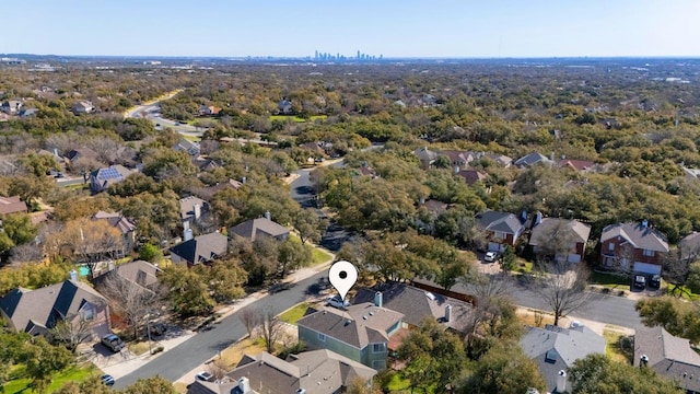 6303 Sam Maverick Pass, Austin, TX 78749 - aerial view of property's location with nearby suburban area
