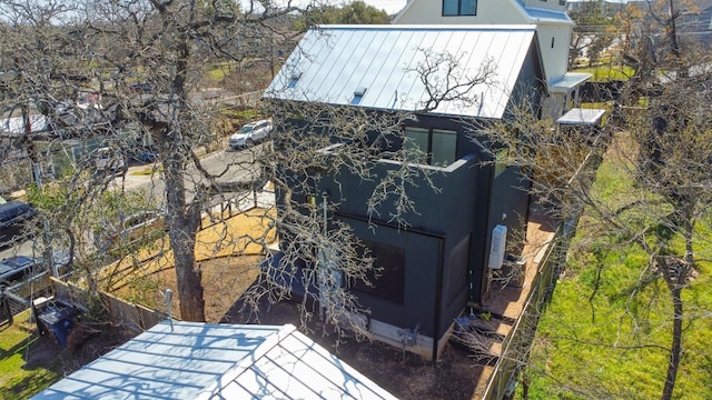 exterior space featuring stucco siding