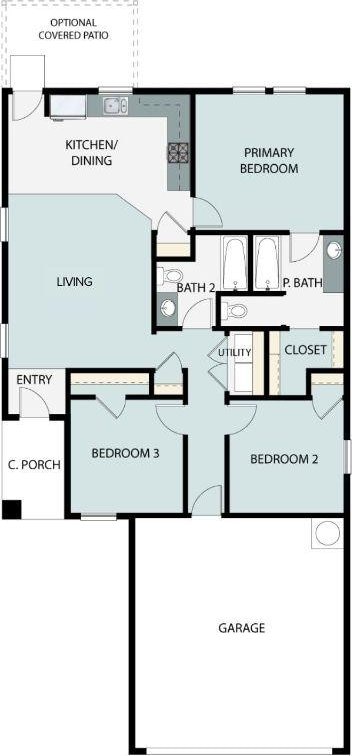 11508 Domenico Cv, Austin, TX 78747 - view of room layout