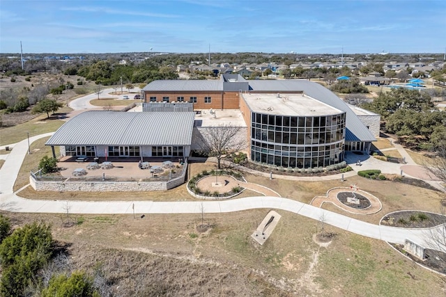 aerial view