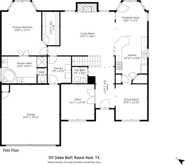 view of layout