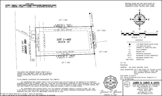 TBD Ori Court, Bastrop, TX 78602