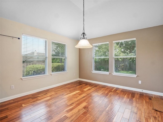 802 Wood Mesa Dr, Round Rock, TX 78665 - empty room featuring baseboards and wood finished floors