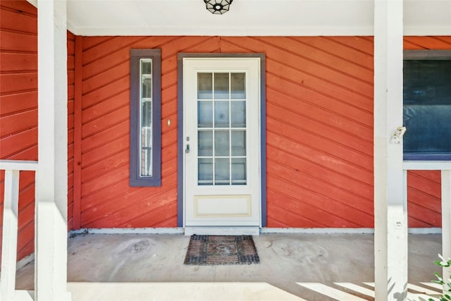 view of property entrance