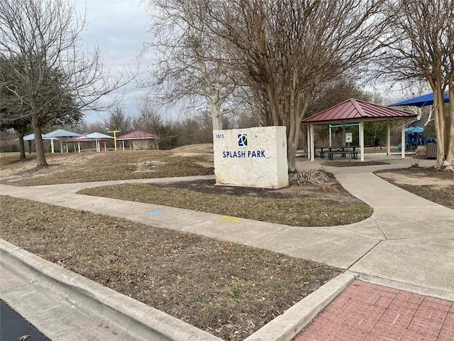 surrounding community featuring a gazebo