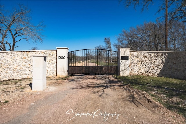 view of gate