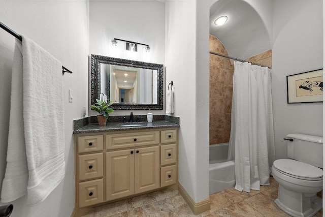 12500 Verandah Ct, Austin, TX 78726 - full bath with vanity and shower / bath combo with shower curtain