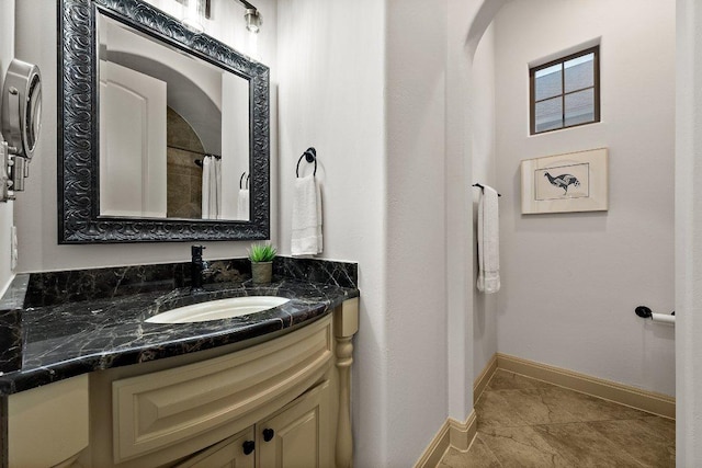 12500 Verandah Ct, Austin, TX 78726 - bathroom featuring vanity and tile patterned flooring