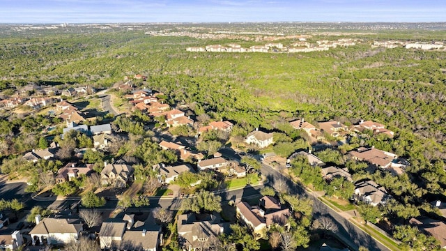 12500 Verandah Ct, Austin, TX 78726 - aerial view of property's location with nearby suburban area and a forest
