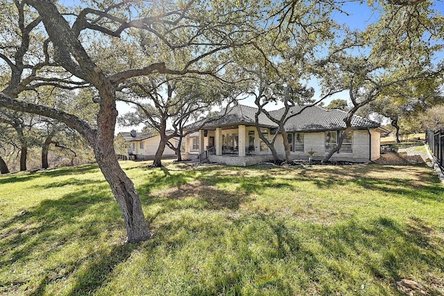 410 Rolling Green Dr, Lakeway, TX 78734 - view of front of home with a porch
