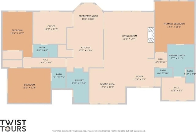 410 Rolling Green Dr, Lakeway, TX 78734 - room layout