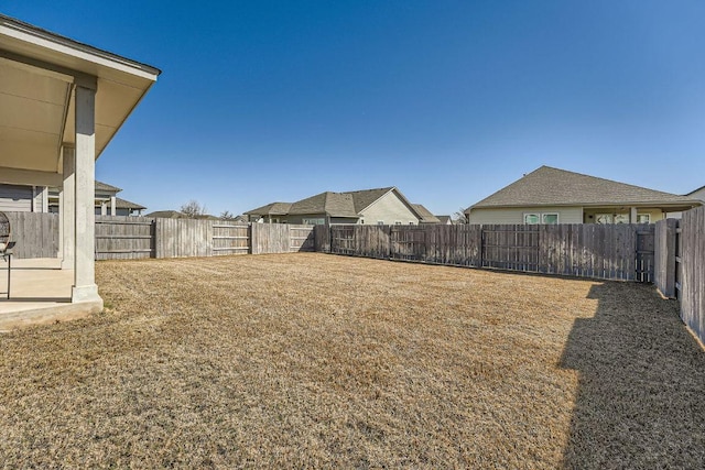 107 Lemuel Crawford Trl, Bastrop, TX 78602 - view of fenced backyard