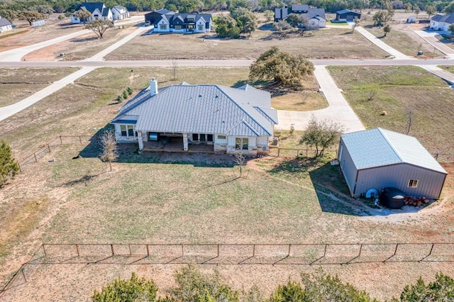 drone / aerial view