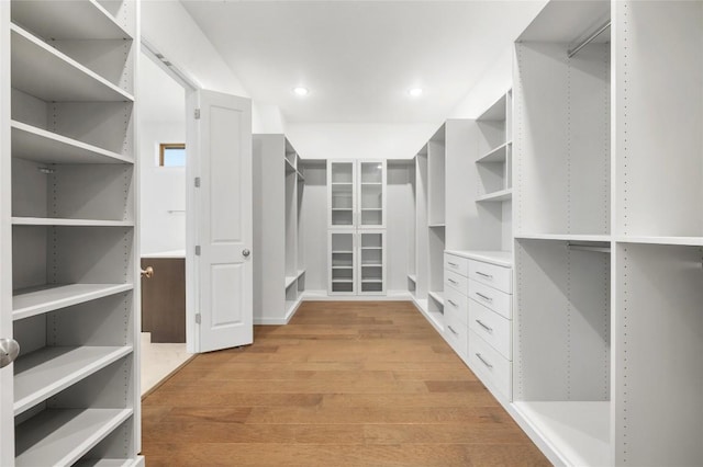 802 Serene Estates Dr, Austin, TX 78738 - spacious closet featuring light wood finished floors