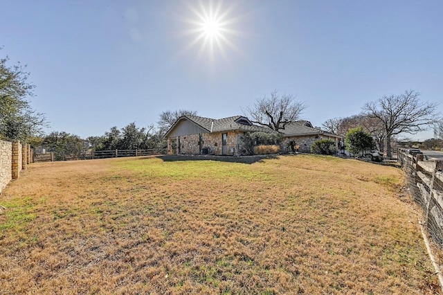 107 Boot Hl, Horseshoe Bay, TX 78657 - view of yard