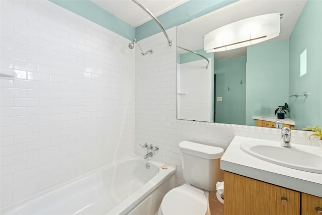 300 Crockett St Unit 118, Austin, TX 78704 - full bathroom with shower / bath combination, vanity, and toilet