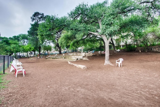 surrounding community with fence