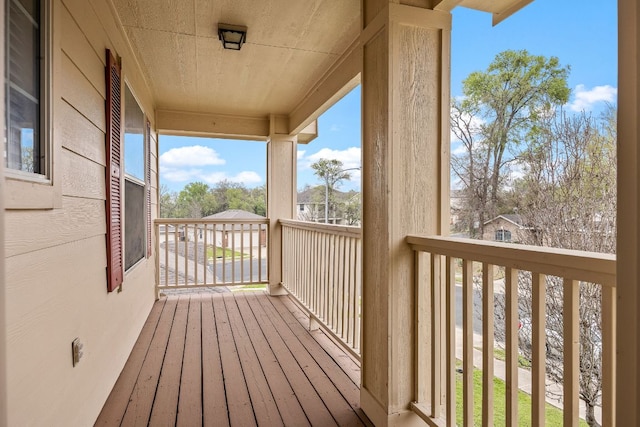 view of deck