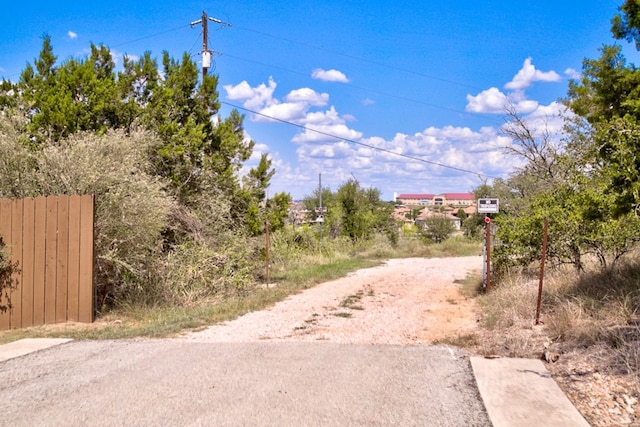 view of street