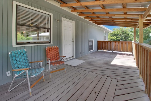 1019 Allen Ave, New Braunfels, TX 78130 - view of wooden deck