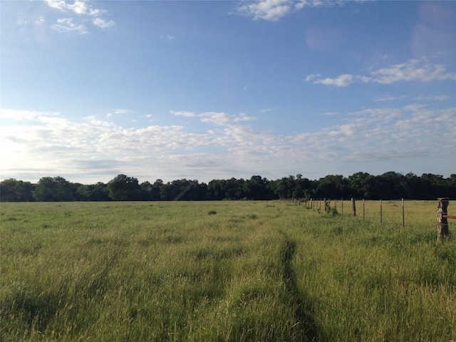 view of nature with a rural view