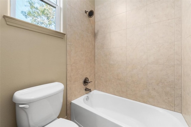 5603 Clay Ave Unit B, Austin, TX 78756 - bathroom with toilet and shower / tub combination