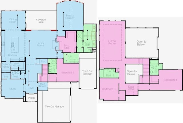 1670 Headwaters Blvd, Dripping Springs, TX 78620 - view of home floor plan