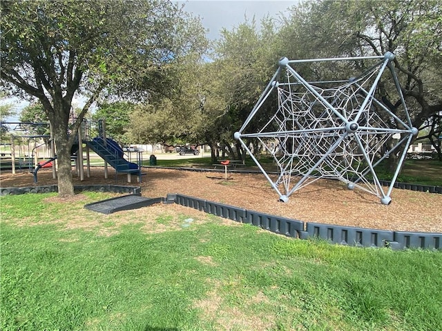 view of yard with playground community