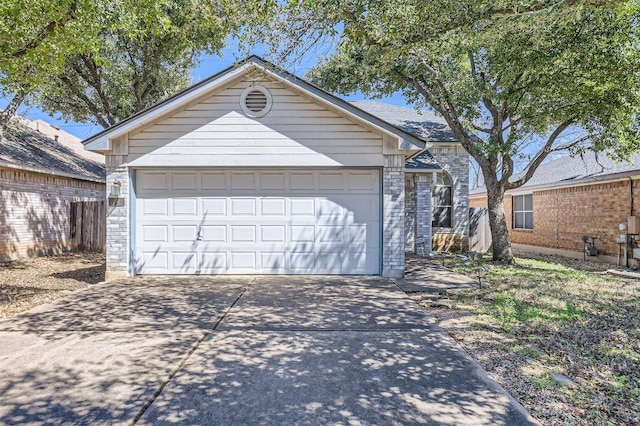 exterior space with driveway