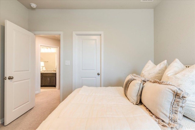 bedroom featuring carpet flooring