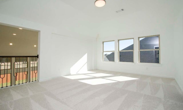 121 Poole Ln, Liberty Hill, TX 78642 - unfurnished room with carpet, recessed lighting, and baseboards