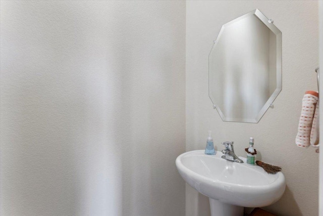 bathroom with a sink