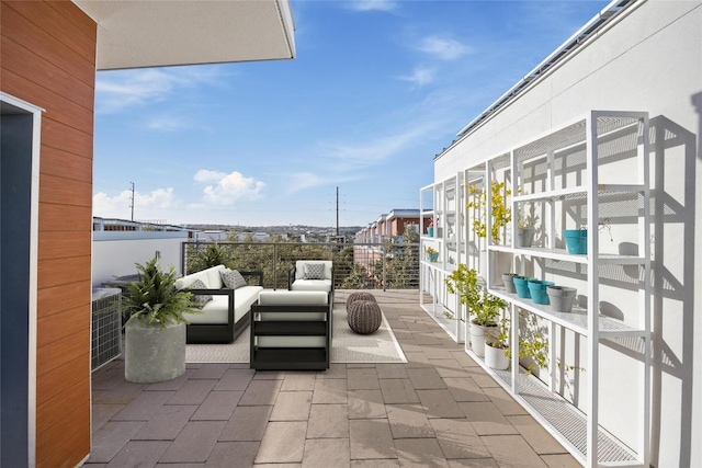 2301 S 5th St Unit 25, Austin, TX 78704 - view of patio with outdoor lounge area